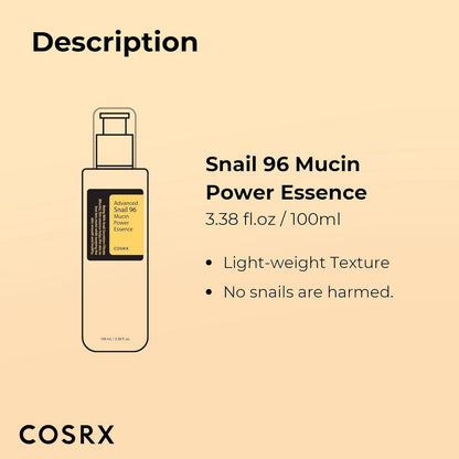 [Cosrx] Advanced Snail 96 Mucin Power Essence 100ml trending