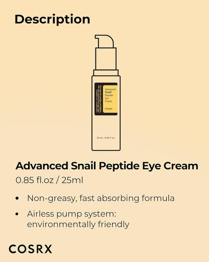 [Cosrx] Advanced Snail Peptide Eye Cream 25ml